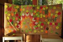 Celebração do Thanksgiving Day no Strathcona Lodge, ao lado do Buttle Lake, na Vancouver Island, costa oeste do Canadá